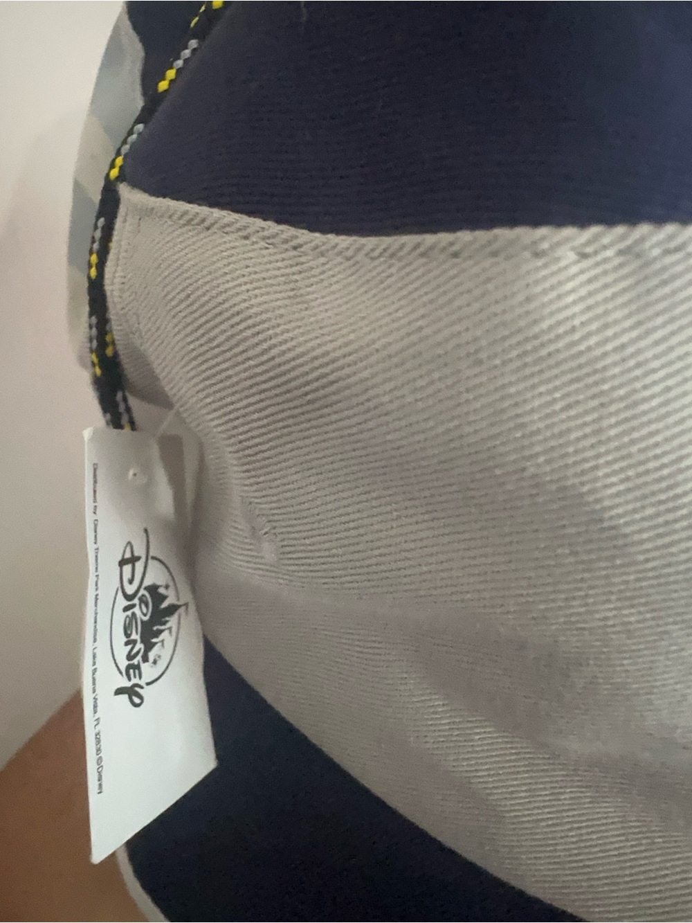 Disney Cruise Line Two-Tone Bucket Hat in Navy & Light Gray NWT - Picture 5 of 10